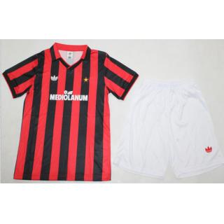 AC Milan 1a Equipación 90/91 - NIÑOS